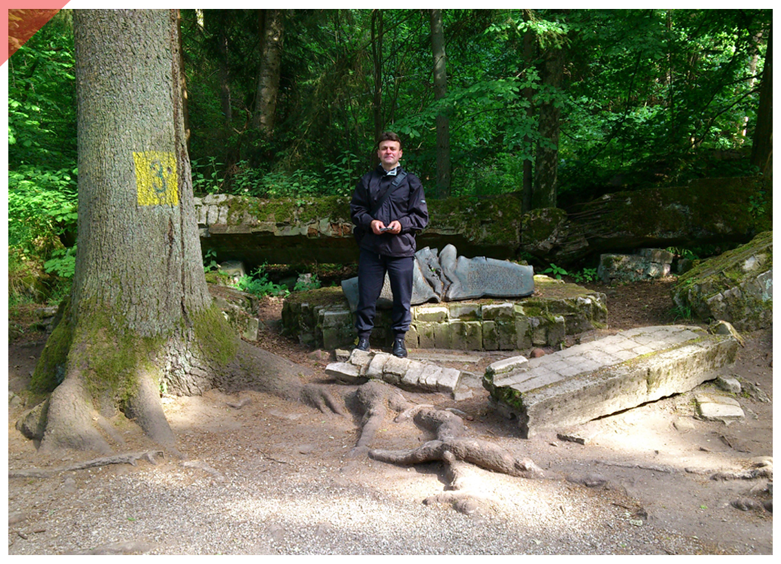 Barack Wolf´s lair Stauffenberg 20th July 1944 Now Then room memorial