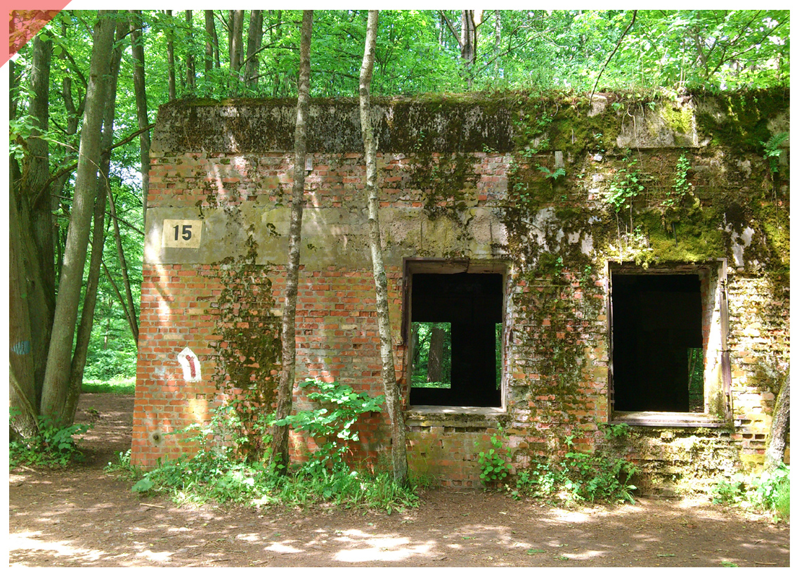 Barack Wolf´s Lair Stauffenberg 20th July 1944 Now Then structural shell