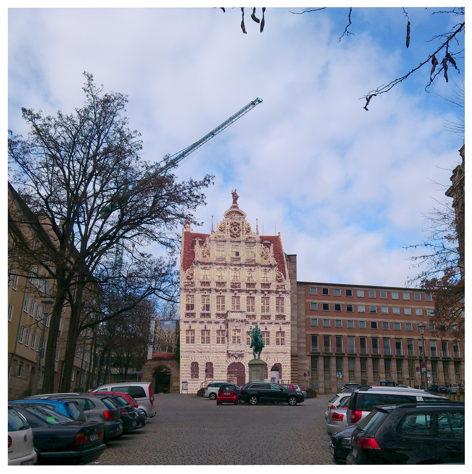 Pellerhaus-Nuernberg-Fassade-1605-Rekonstruktion